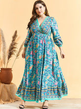 Printed casual dress