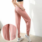 Net gauze track pants