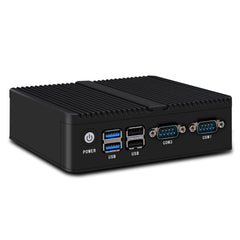 Industrial Control Quad-core Dual-network Microcomputer Embedded Fanless Mini-host