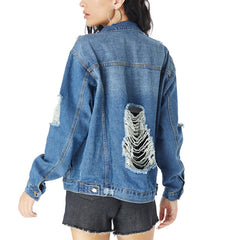 European And American Slim All-match Denim Female Jacket Women