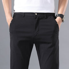Summer Pants Men's Pants Thin Summer Casual Pants Men's Ice Silk Pants