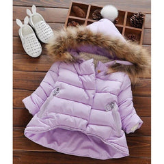 Warm Fluffy Winter Fleece jacket for Girls