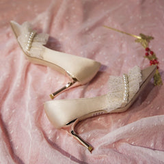 Bridesmaid Shoes Champagne Wedding Shoes