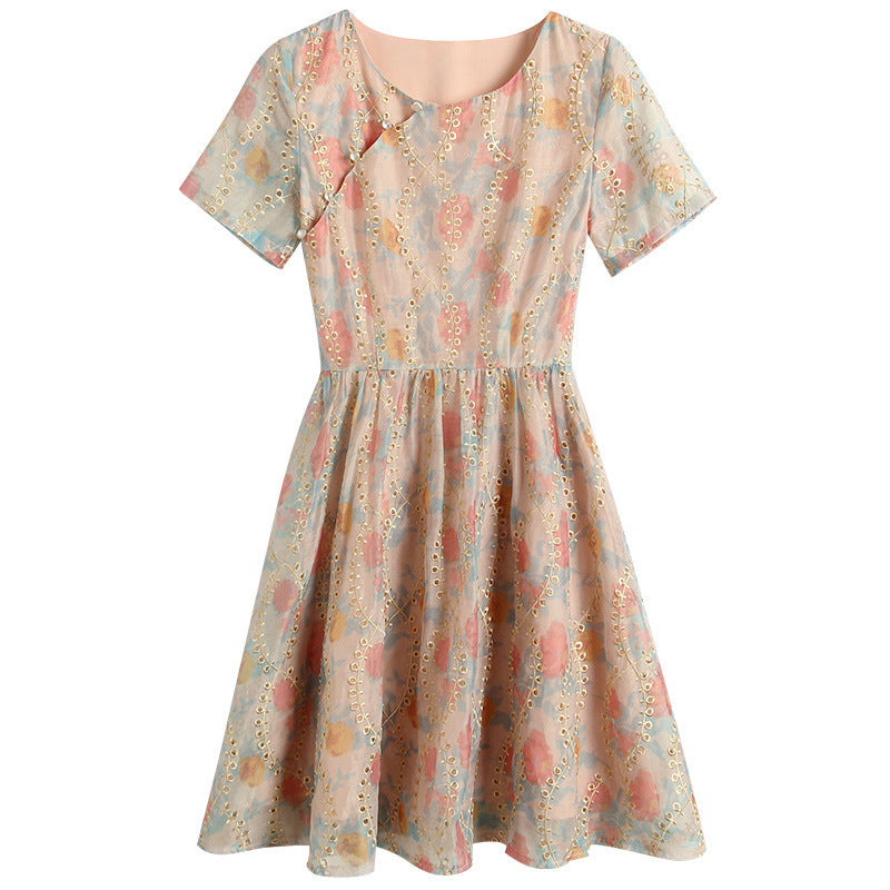 Cotton Lace Fabrics Punch Lace Fabrics With Stones For Wedding Dresses