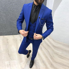 Three-piece Men's Suit Body Tuxedo